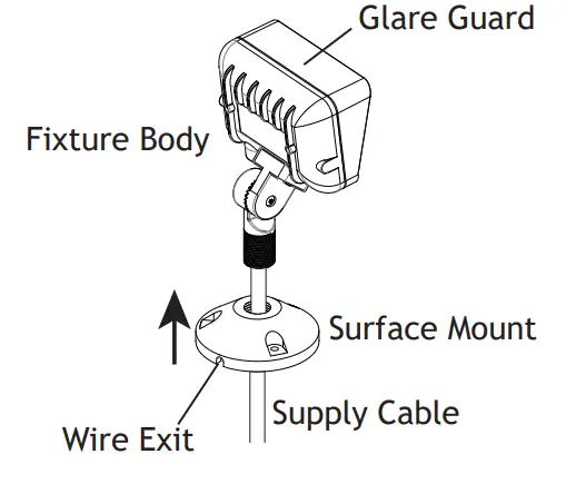 VFL 45XX LI BBZ Line Voltage Landscape Lighting - body