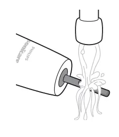 PHILIPS 2000 Series HX3651 Sonicare Electric Toothbrush - Toothbrush handle