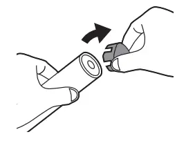 PHILIPS 2000 Series HX3651 Sonicare Electric Toothbrush - end cap