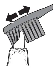 PHILIPS 2000 Series HX3651 Sonicare Electric Toothbrush - inside surfaces