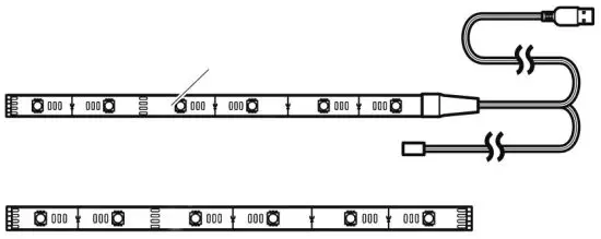 HAMRON 017345 LED Strip FIG 1