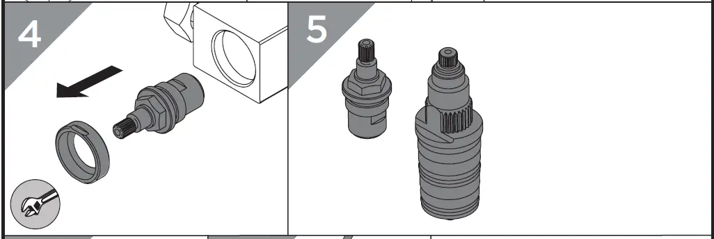 BRISTAN QD SHXSMFF C Quadrato Exposed Bar Shower with Riser Kit-10