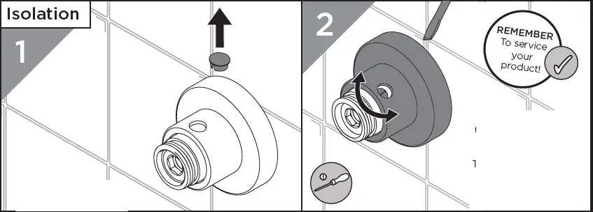 BRISTAN QD SHXSMFF C Quadrato Exposed Bar Shower with Riser Kit-6