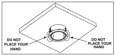 JunoConnect Bluetooth or ZigBee Installation Instructions - DO NOT PLACE YOUR HAND UNDERNEATH SPRING CLIP
