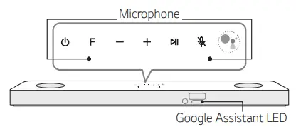 Google Assistant LED microphone