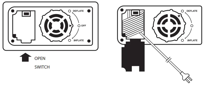 AirComfort 6201TRB Dream Easy Twin Raised Air Mattress - STORING AWAY 1