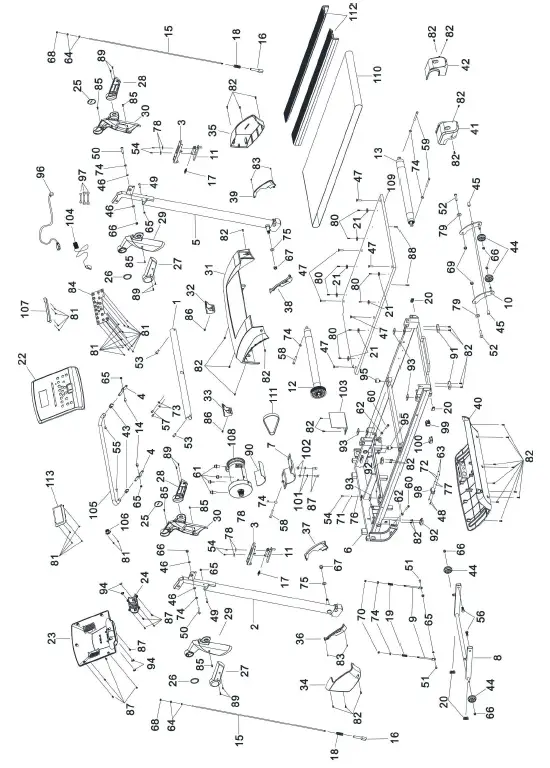 MARCY-JX-651BW-Easy-Folding-Motorized-Treadmill-13