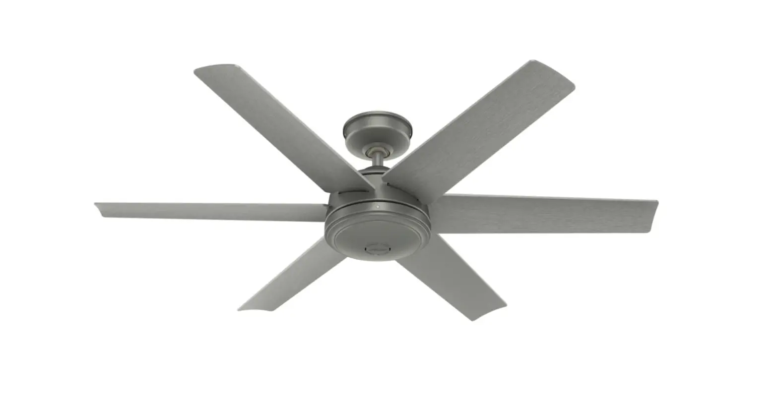 Hunter 51202 Jetty 52 Inch 6 Blade Ceiling Fan And Wall Control Installation Guide
