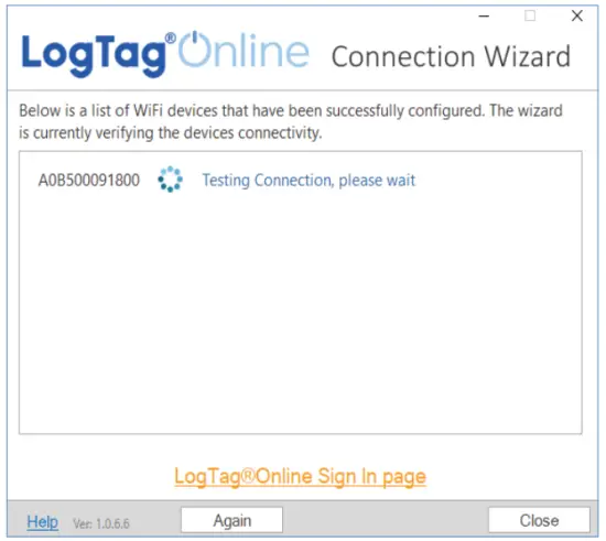 Connecting to your WiFi Network