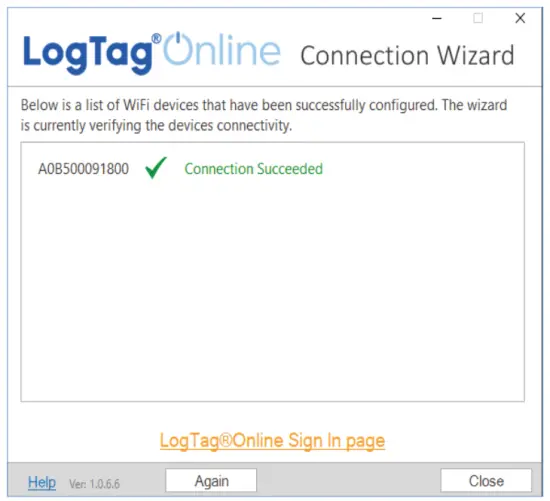 Connecting to your WiFi Network