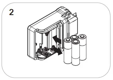 Digilock Aspire Touch Free RFID Smart Lock - BATTERY REPLACEMENT 2