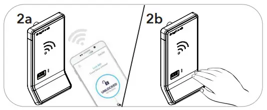 Digilock Aspire Touch Free RFID Smart Lock - OPERATING INSTRUCTIONS 5