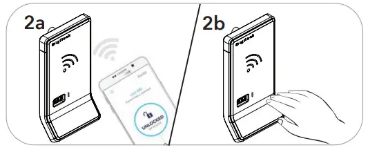 Digilock Aspire Touch Free RFID Smart Lock - OPERATING INSTRUCTIONS 6