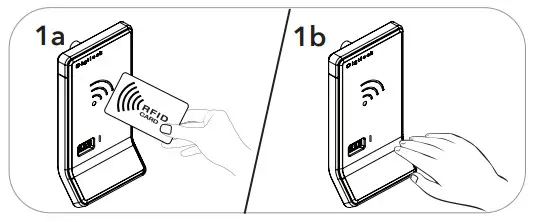 Digilock Aspire Touch Free RFID Smart Lock - OPERATING INSTRUCTIONS