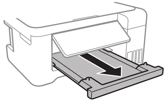 EPSON ET 2850 EcoTank Wireless Color All in One Cartridge Supertank Printer - Load paper 5