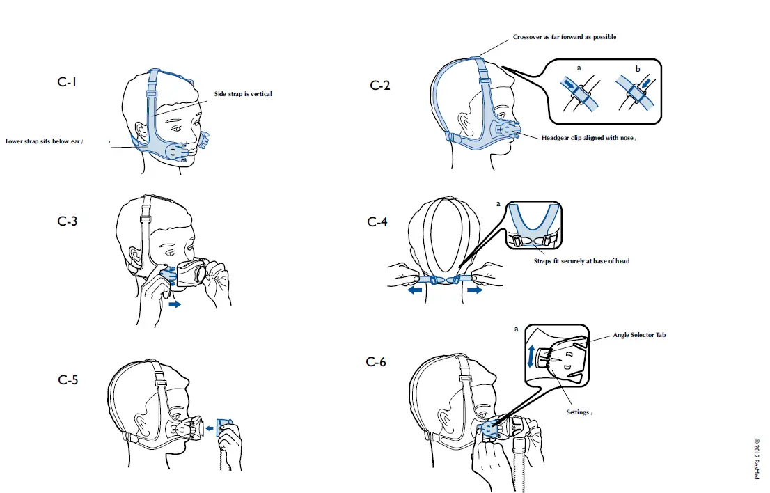 RESMED 61802 Mirage Kidsta Nasal Mask 4