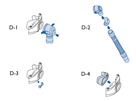 RESMED 61802 Mirage Kidsta Nasal Mask 5