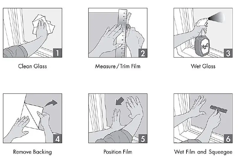 HOME DEPOT W1WF3578CS 35.4 in. x 78.8 in. No Glue Self Static Removable Frosted Glass Privacy Window Film, Colorful Stones FIG 1