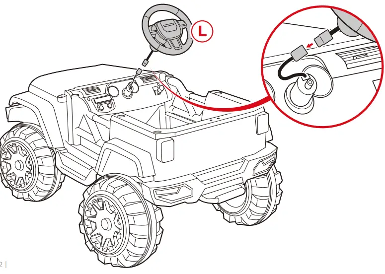 bcp SKY2856 Ride-On Truck with Remote 13