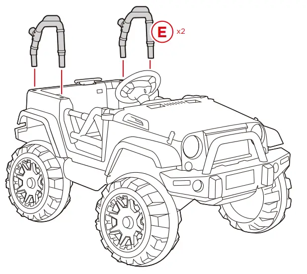 bcp SKY2856 Ride-On Truck with Remote 14