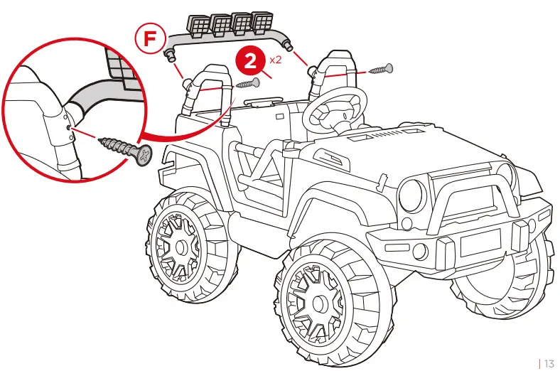 bcp SKY2856 Ride-On Truck with Remote 15
