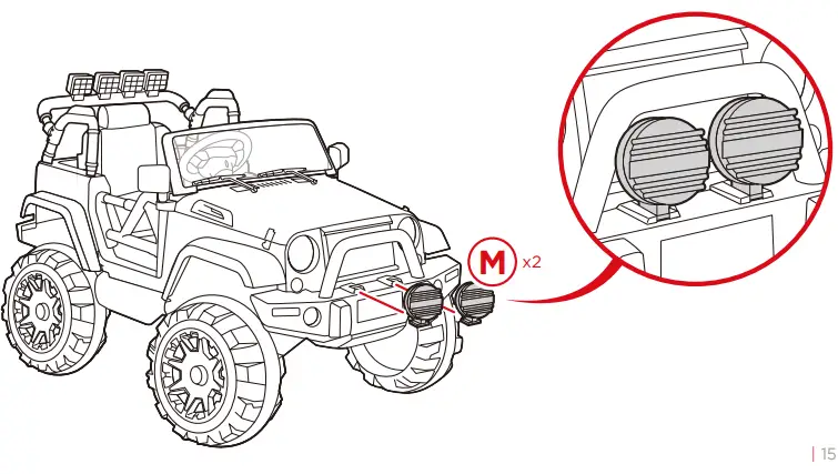 bcp SKY2856 Ride-On Truck with Remote 19