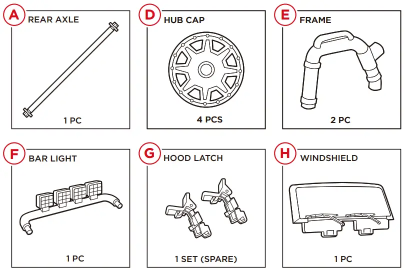 bcp SKY2856 Ride-On Truck with Remote 3