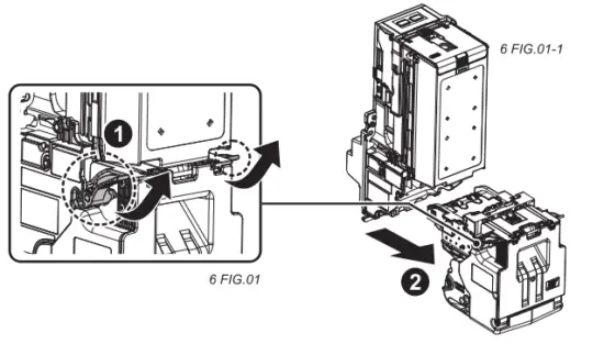iCT BRV Series Bill Recycler - Bill path