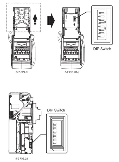 iCT BRV Series Bill Recycler - Dip switch