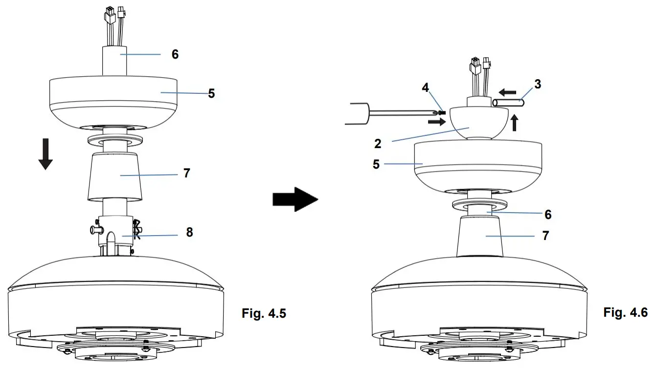 Lucci air Airfusion Slipstream DC Ceiling Fan - fig 3