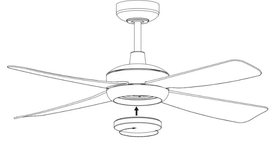 Lucci air Airfusion Slipstream DC Ceiling Fan - fig 5
