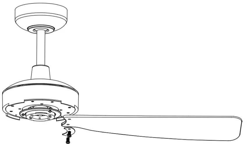 Lucci air Airfusion Slipstream DC Ceiling Fan - parts 3