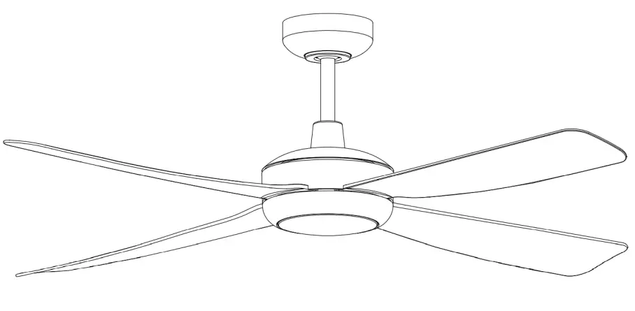 Lucci air Airfusion Slipstream DC Ceiling Fan