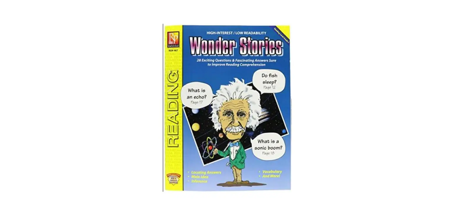 Remedia Publications Rem467 Wonder Stories Reading Level 2 User Manual