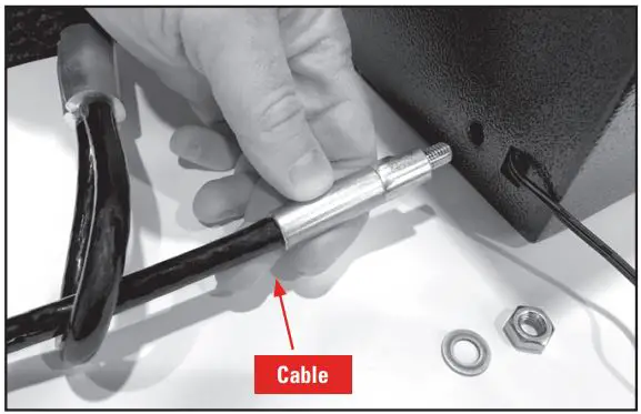Hornady 98190 AR Gunlocker Safe Gun Locker Owner's Manual - Security Cable