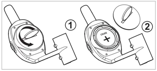HUMMINBIRD RF25 Rod Mount Waterproof Fish Finder - Battery