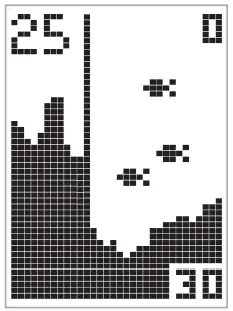 HUMMINBIRD RF25 Rod Mount Waterproof Fish Finder - Depth scale