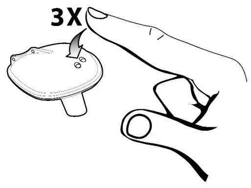 HUMMINBIRD RF25 Rod Mount Waterproof Fish Finder - Wet Switch
