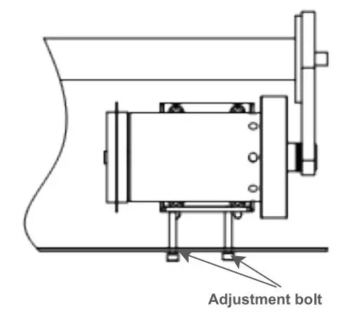 FIG 22 Running belt centering