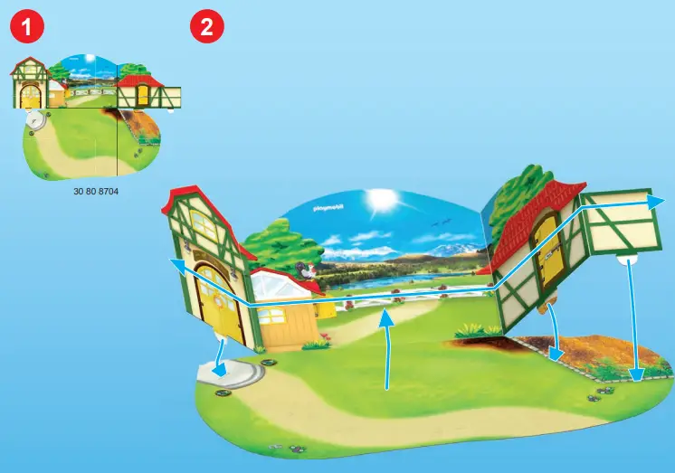 playmobil 9262 Advent Calendar Horse Farm 1