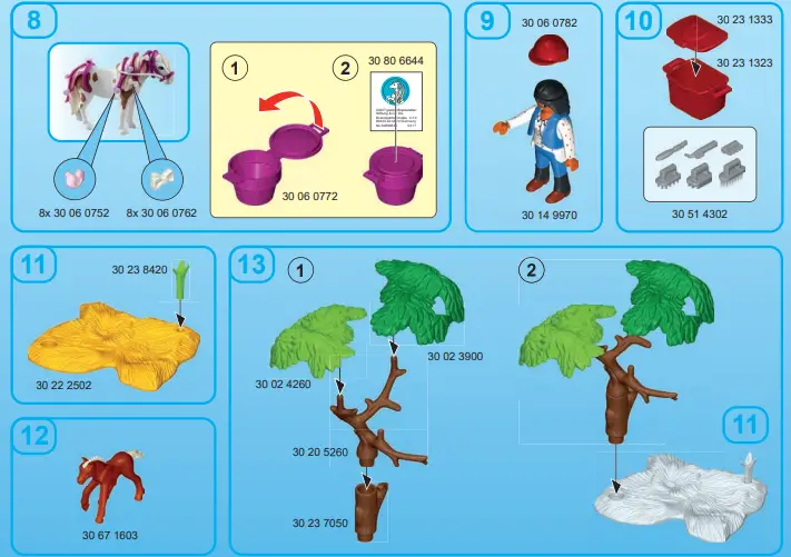 playmobil 9262 Advent Calendar Horse Farm 4