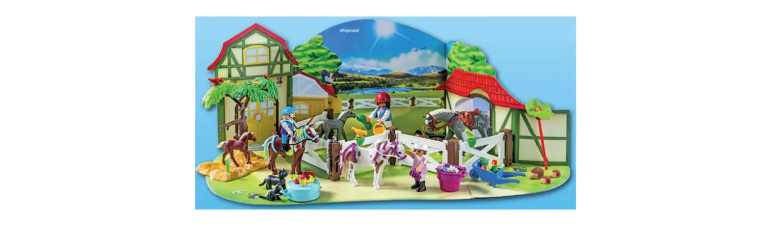 Playmobil 9262 Advent Calendar Horse Farm Instruction Manual Playmobil 9262 Advent Calendar Horse Farm Instruction Manual
