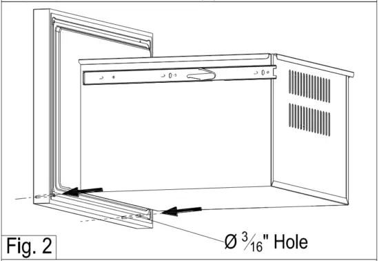 SUMMIT FF1DSS Frost Free Drawer Refrigerators - FIG 4