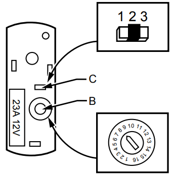 Honeywell RPWL100A Wireless Bell Push Sonnette sans fil - 2