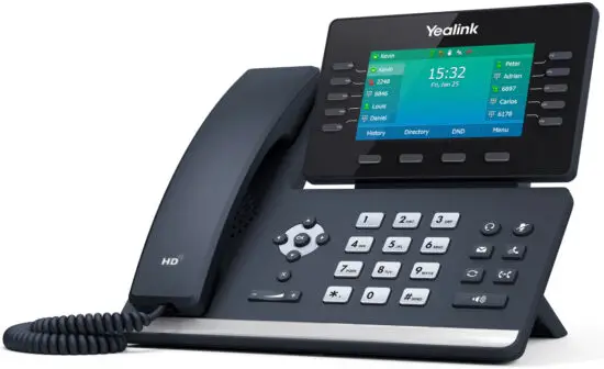 commander T54W IP Phone with Built-In Bluetooth and Wi-Fi