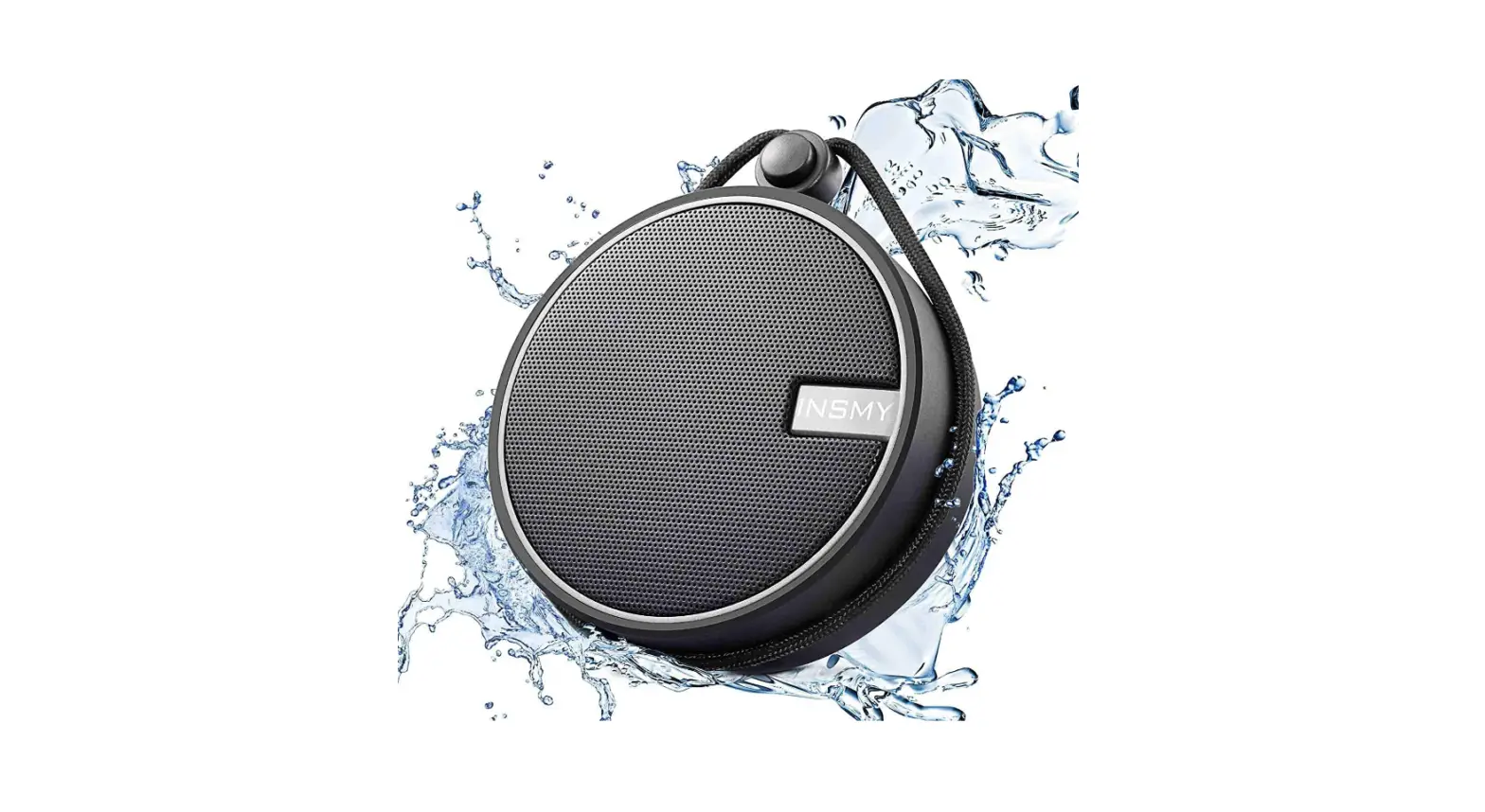 Insmy C12 Ipx7 Waterproof Shower Bluetooth Speaker, Portable Wireless Outdoor Speaker-complete Features/instruction Guide