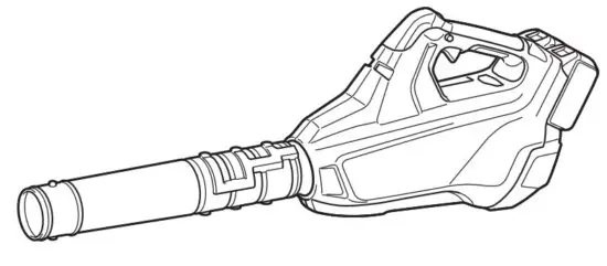 makita DUB362 Cordless Leaf Blower