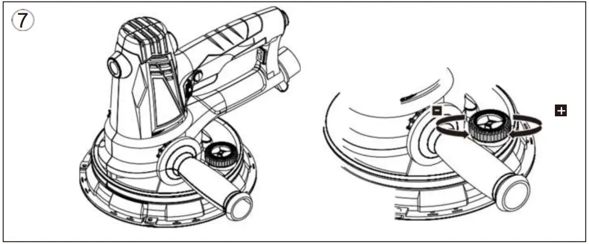 BNR1841 Drywall Sander Operation