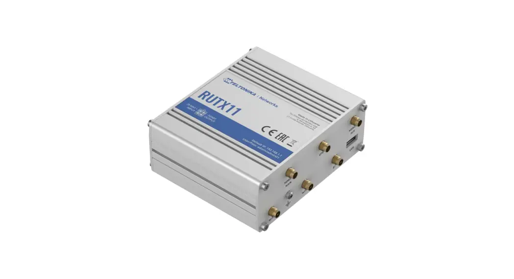Teltonika Network Rutx11 Gigabit Router User Guide
