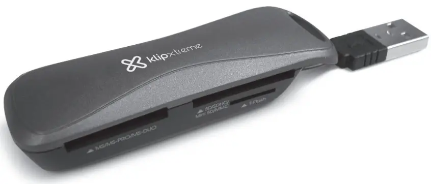 KlipXtreme Multi-Port Compact Card Reader
